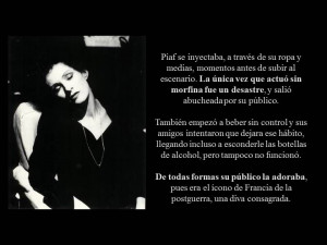 Edith Piaf lecciones de amor JD