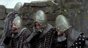 Screen capture from “Monty Python and the Holy Grail.”