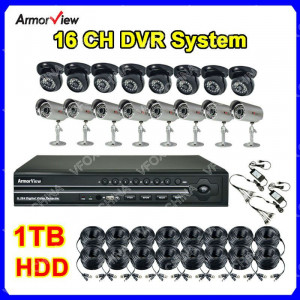 264-CCTV-Surveillance-DVR-System-16-CH-Channel-16-x-Indoor-Outdoor ...