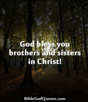God bless you brothers and sisters in Christ! http://biblegodquotes ...
