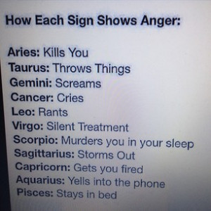 leo & I do happen to rant when I'm angry... #leo #zodiac #sign #anger ...