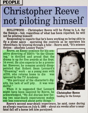 Christopher Reeve Quotes Superman New Picture