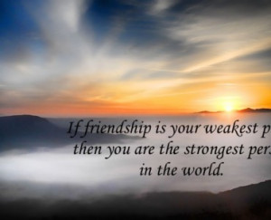 Inspirational Quotes Friendship - Sunset