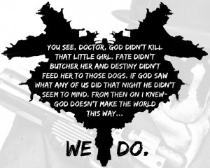 Rorschach God Quote | Watchmen | Know Your Meme