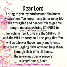 Prayer for Strength Quotes | GIVE ME STRENGTH TO CARRY ON « Today I ...