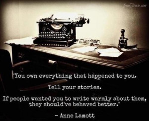 Quote Sharing your story