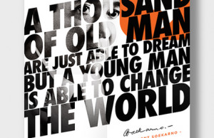 Bold Quotes Posters Featuring Great Leaders