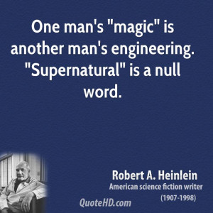 One Man Quot Magic Another...