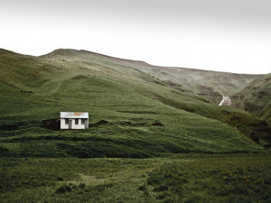 Abandoned houses in rural Iceland