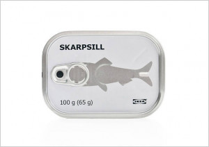 Ikea’s New Food Packaging Makes Crab Paste Look Good
