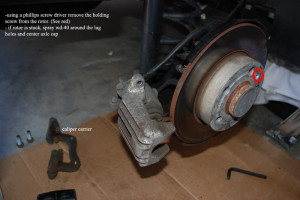Thread: MKIV Rear brake job DIY with pictures