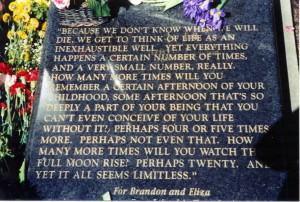 Brandon Lee's Tombstone photo brandonlee.jpg