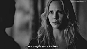 caroline forbes quote the vampire diaries gif