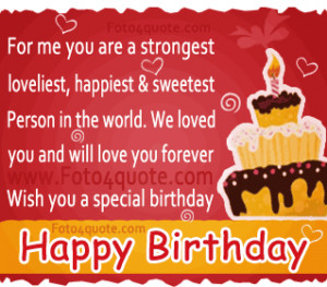 Free birthday quotes and ecards - For me you are a strongest ...