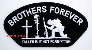 ... -FALLEN-BUT-NOT-FORGOTTEN-PATCH-POW-MIA-US-ARMY-MARINES-NAVY-AIR