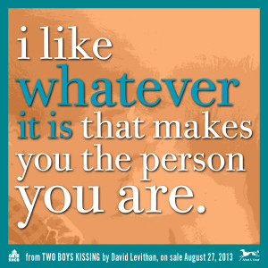 Two Boys Kissing' Photo Quotes: Inspirational Lines From Upcoming YA ...