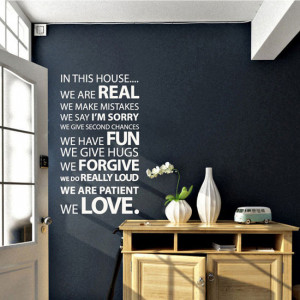 Cute Kitchen Wall Decor With Vinyl Stickers | Home Interior Design ...