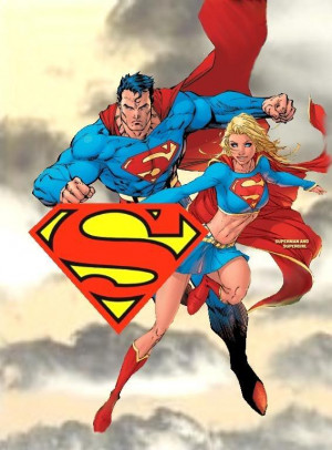 superman and supergirl Image