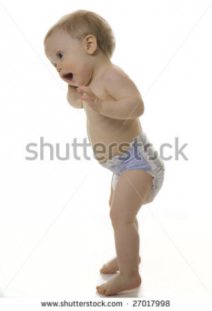 Baby Boy Talking Cell Phone