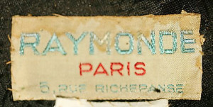 1950s Raymonde Hat label.