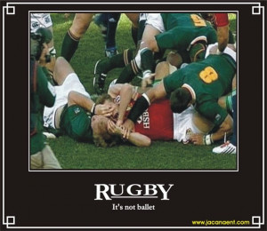 Rugby, Demotivation, Demotivational, Demotivational Posters, Jacana ...