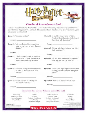 ... more activities visit www scholastic com hpread # harrypotter # hpread