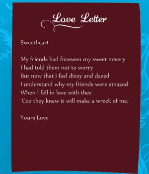 love letters for her from the heart