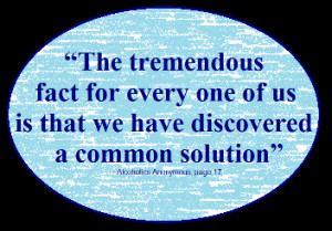 Alcoholics Anonymous Quote, Page 17