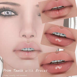 SELECT SKIN ADD ON PRIM TEETH WITH BRACES contents