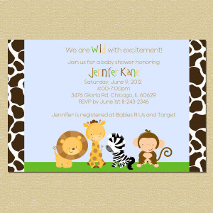 Jungle Baby Shower Quotes http://www.etsy.com/listing/94107912/jungle ...