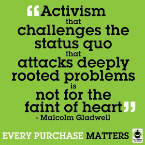 Challenge the status quo...