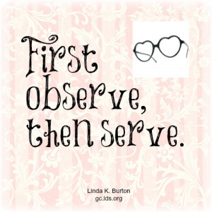 Observe then Serve