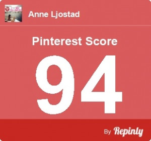My Pinterest Score is 94 - Click the image to calculate your Pinterest ...