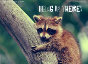 cute ! Hang in there buddy! :)