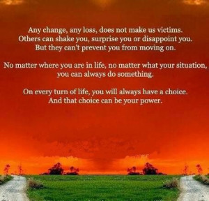 Power of choice and action