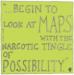... tingle of possibility. Rolf Potts, Vagabonding. #travel #quotes #books