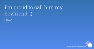 proud to call him my boyfriend. ;)