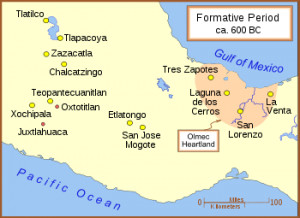 Several of the most prominent Formative Period sites in the central ...