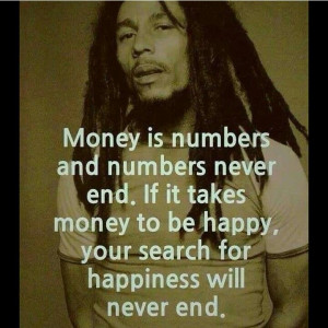 Money is not happiness