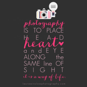 ... Inspirational Photography Quote Free Print // Memorable Words Monday