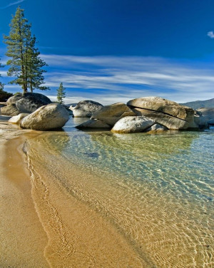 ... California, Lakes Tahoe, North Shore, Travel, King Beach, Lake Tahoe