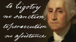 To bigotry no sanction, to persecution no assistance: One of America's ...