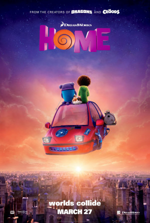 DreamWorks Home Trailer and Movie Poster