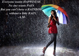posted in afraid dance happiness life love pain peace rain rainbow sky ...