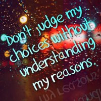 choices #reason #judgement