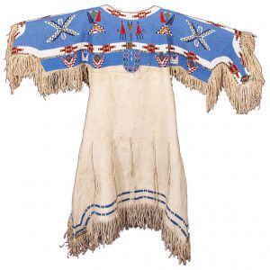 Native American Sioux Dress from Late 19th Early 20th Century