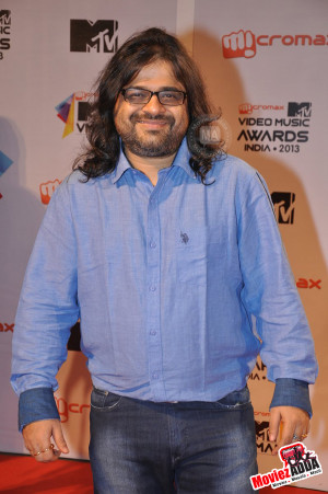 Pritam Chakraborty at MTV Video Music Awards India 2013