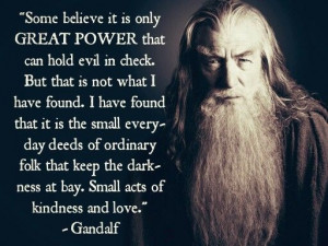 Gandalf #Quote #LOTR #JRRTolkien
