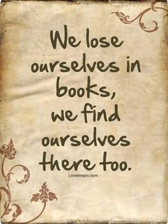 ... in books... quote books world imagination reading read real life More