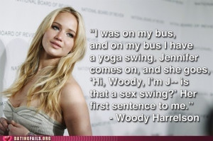 Woody Harrelson / Jennifer Lawrence